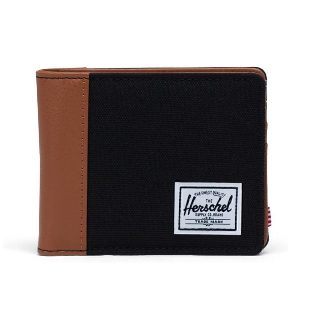 Brown and Black Herschel Wallet